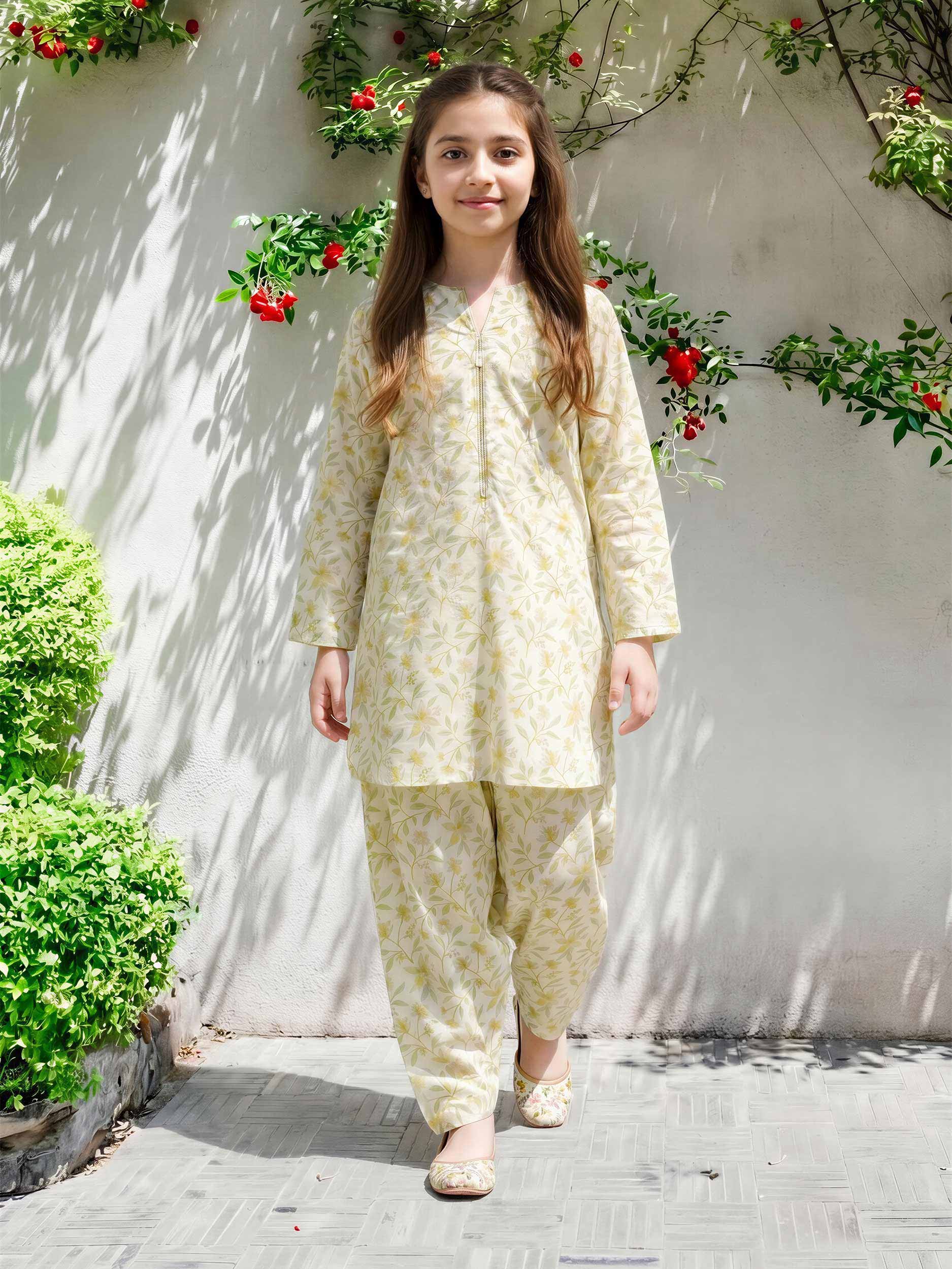 2 Piece Lawn Suit (Pret)