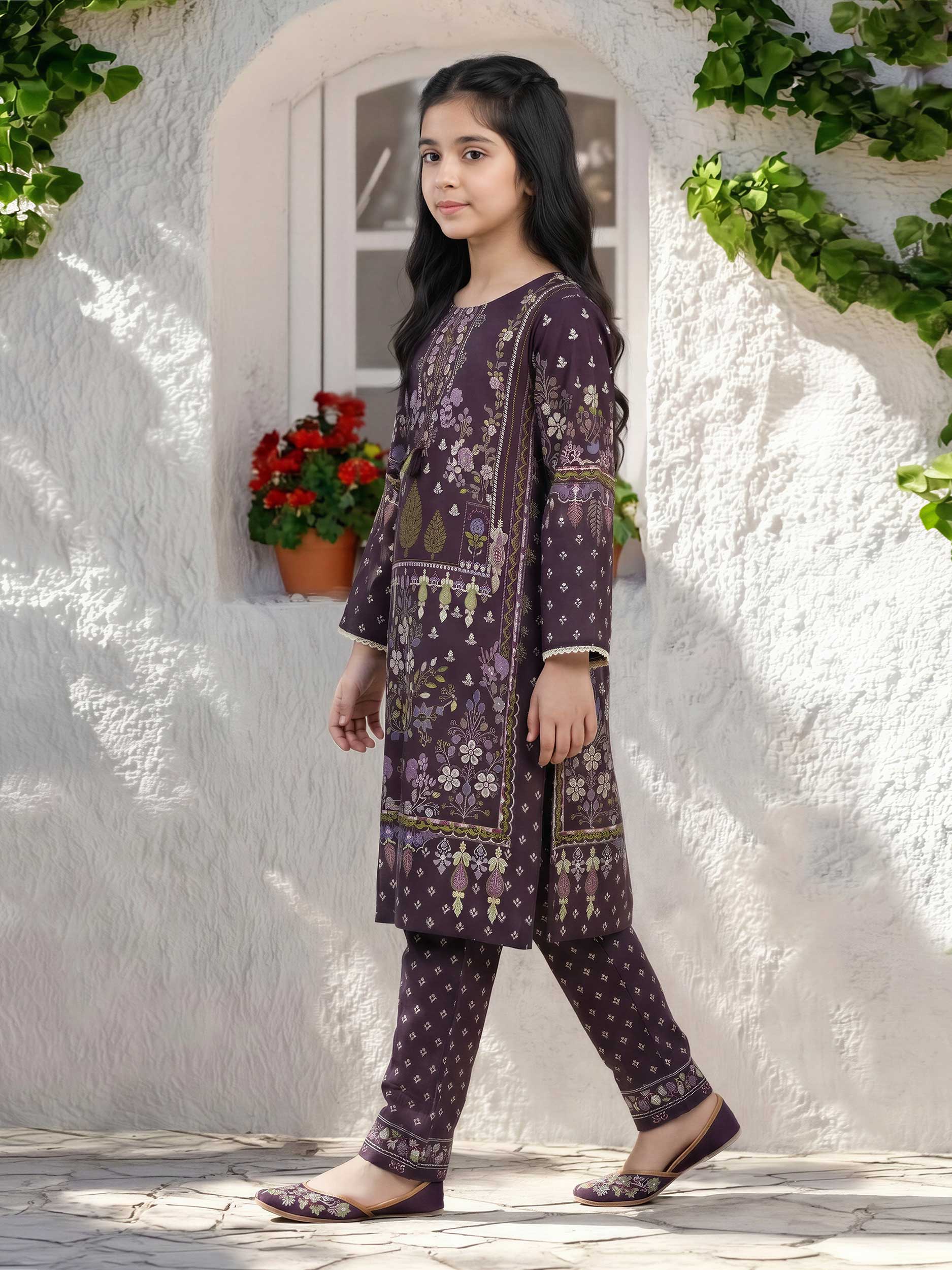 2 Piece Lawn Suit (Pret)