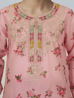 2 Piece Lawn Suit- Embroidered (Pret)