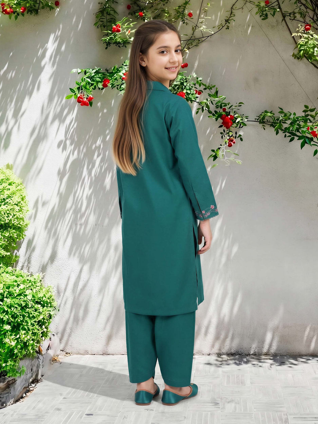 2 Piece Lawn Suit- Embroidered (Pret)