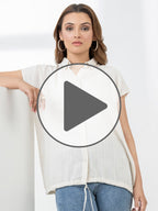 Dyed Jacquard Top