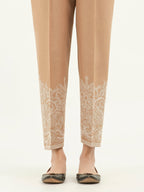 Winter Cotton Trousers-Embroidered (Pret)
