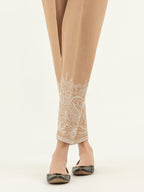 Winter Cotton Trousers-Embroidered (Pret)