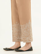 Winter Cotton Trousers-Embroidered (Pret)