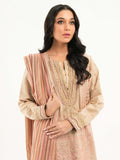 3 Piece Karandi Suit-Embroidered (Pret)