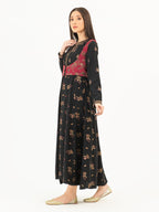 2 Piece Karandi Suit-Embroidered (Pret)