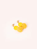 Pompom Drop Earrings