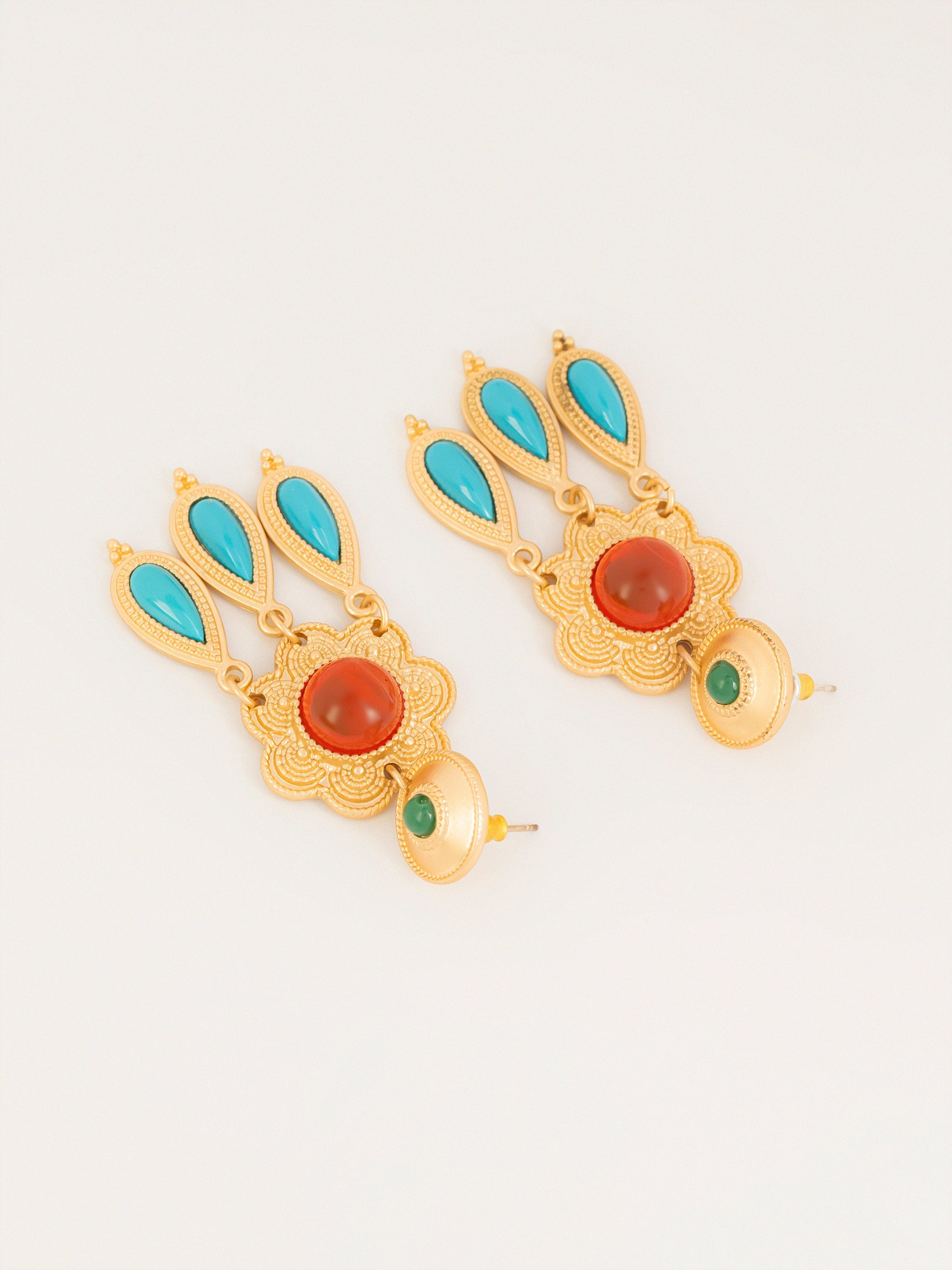 Floral Dangle Earrings