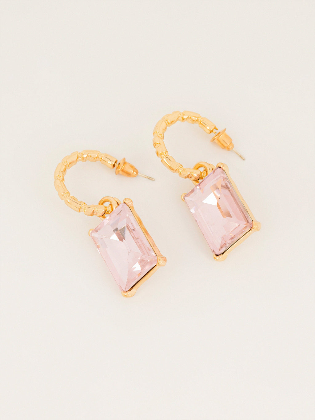 Hoop Pearl Earrings