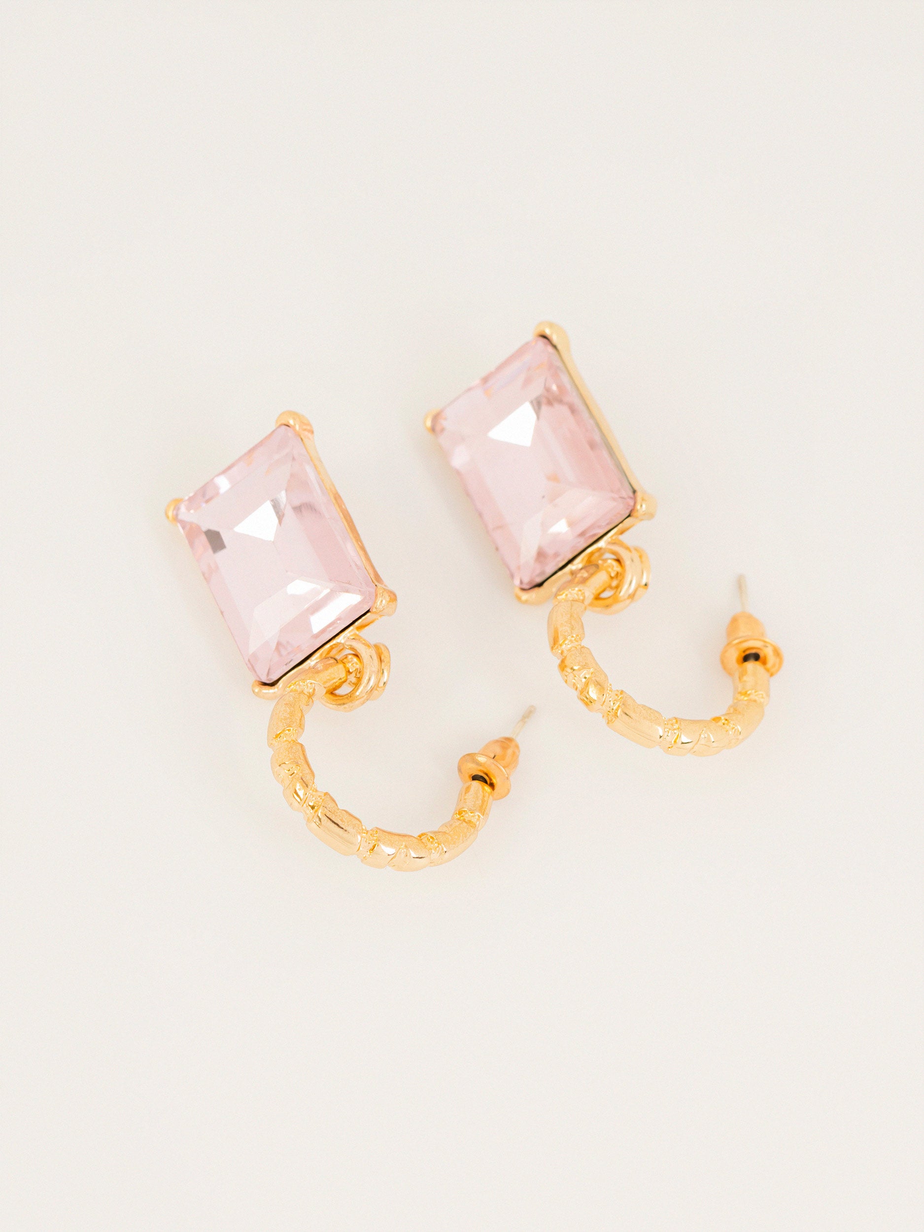 Hoop Pearl Earrings