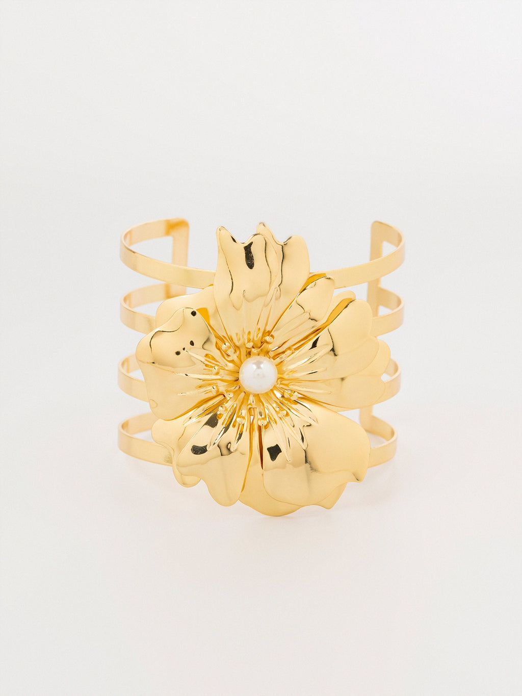 Floral Pearl Bracelet