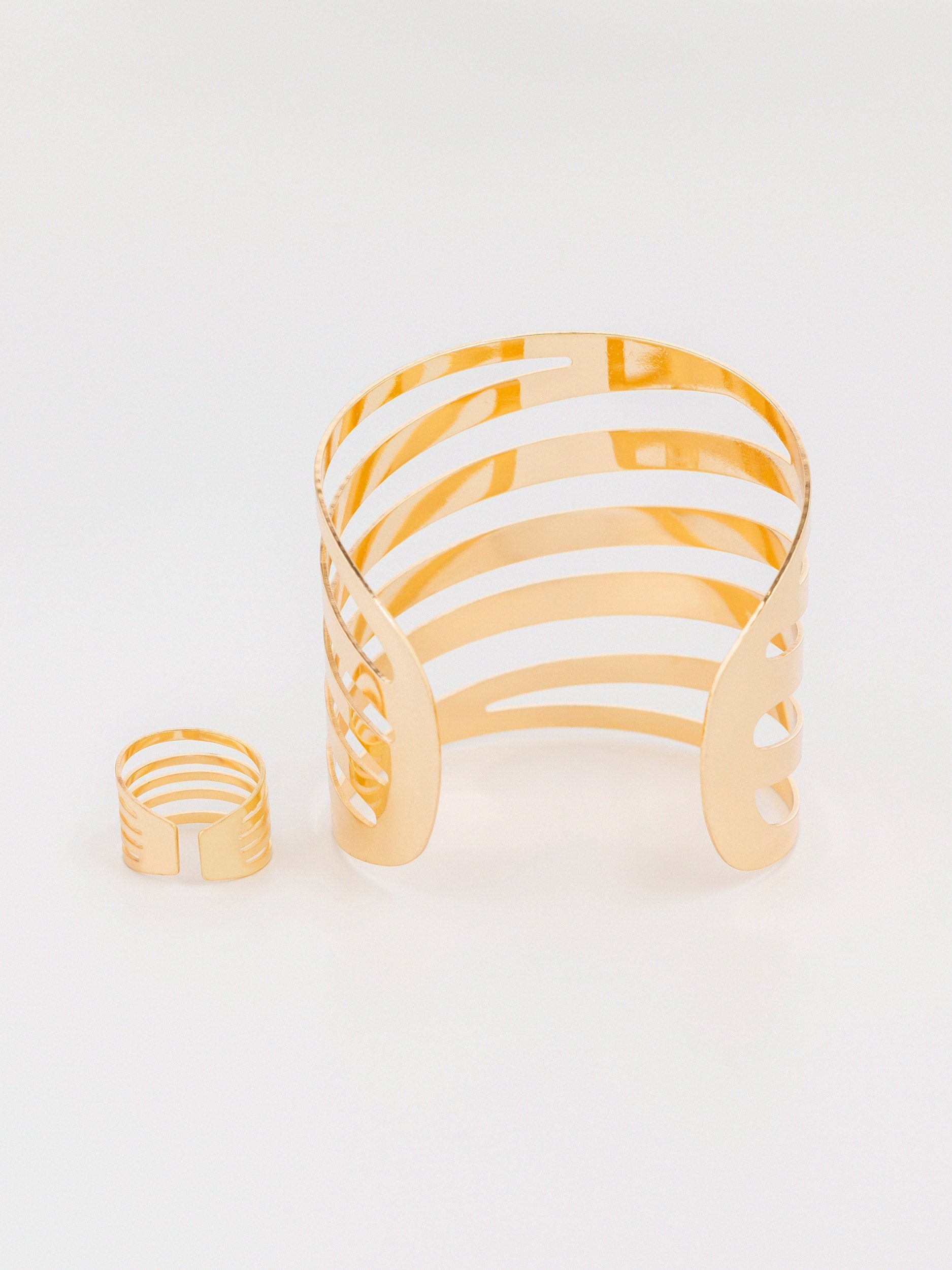Open Cage Bracelet