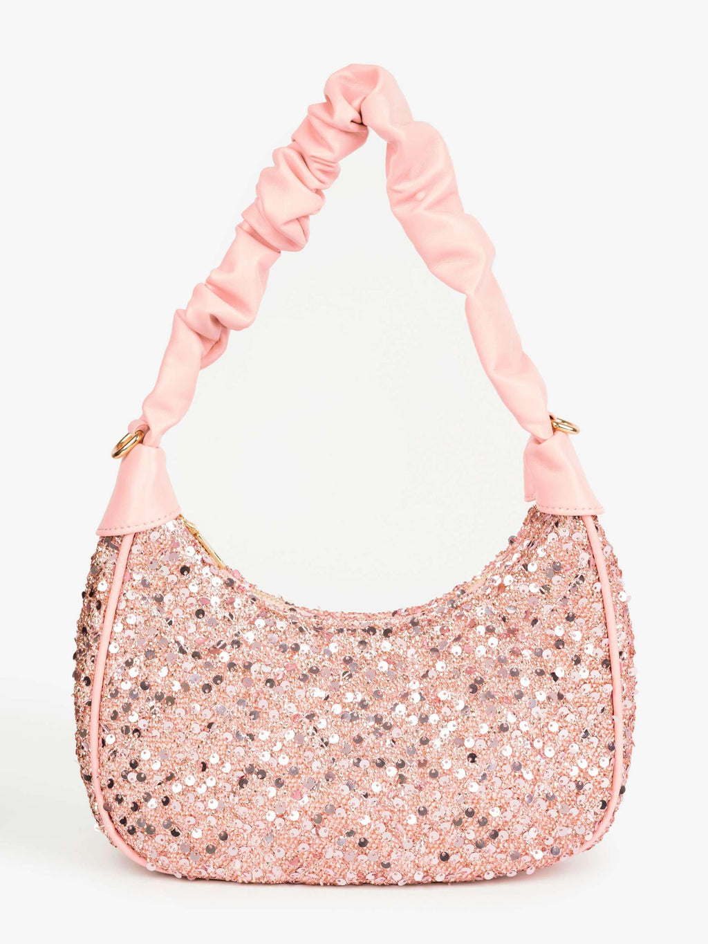 Sequin Hobo Handbag