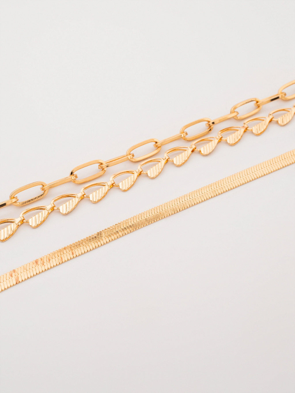 Layered Chain Bracelet