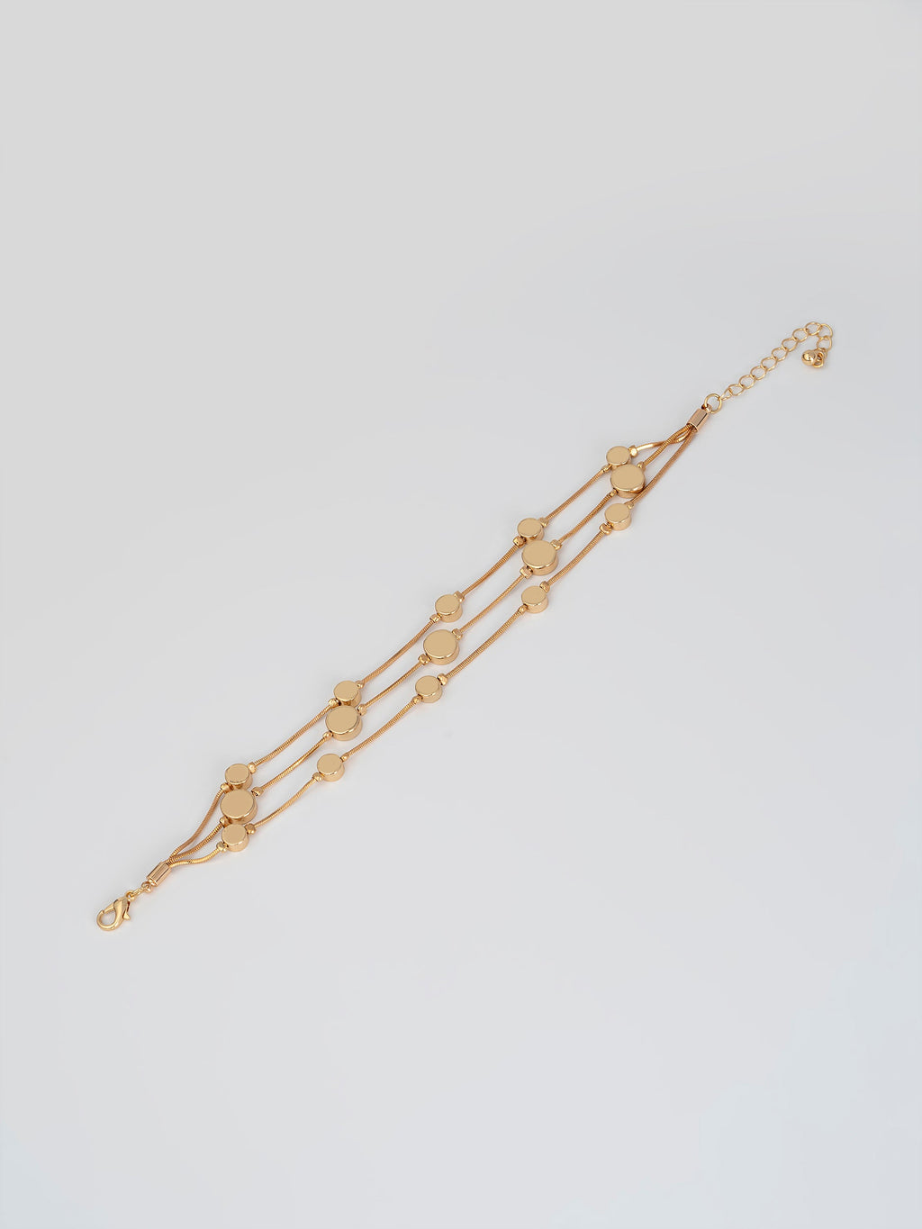 Disc Chain Bracelet