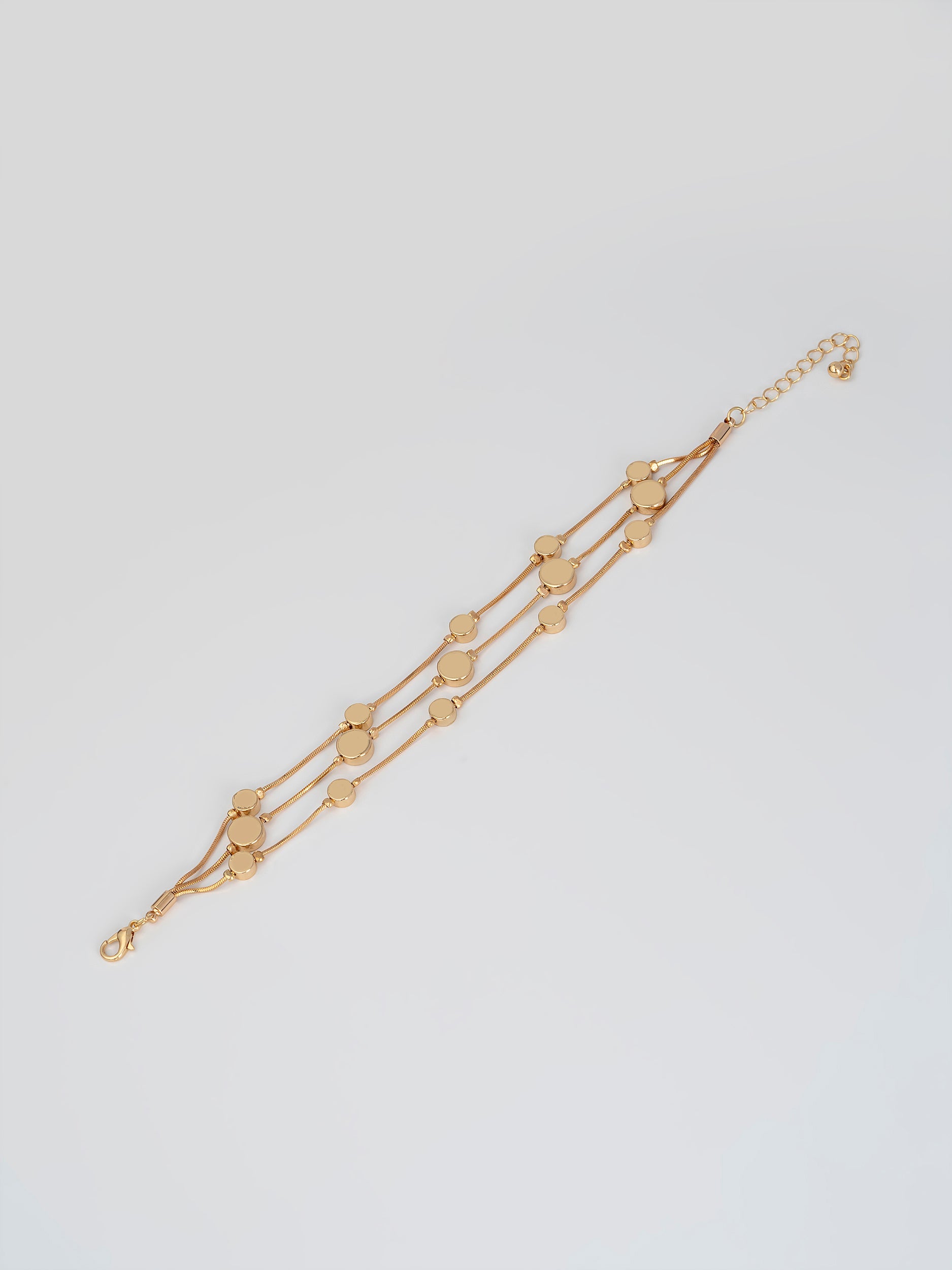 Disc Chain Bracelet