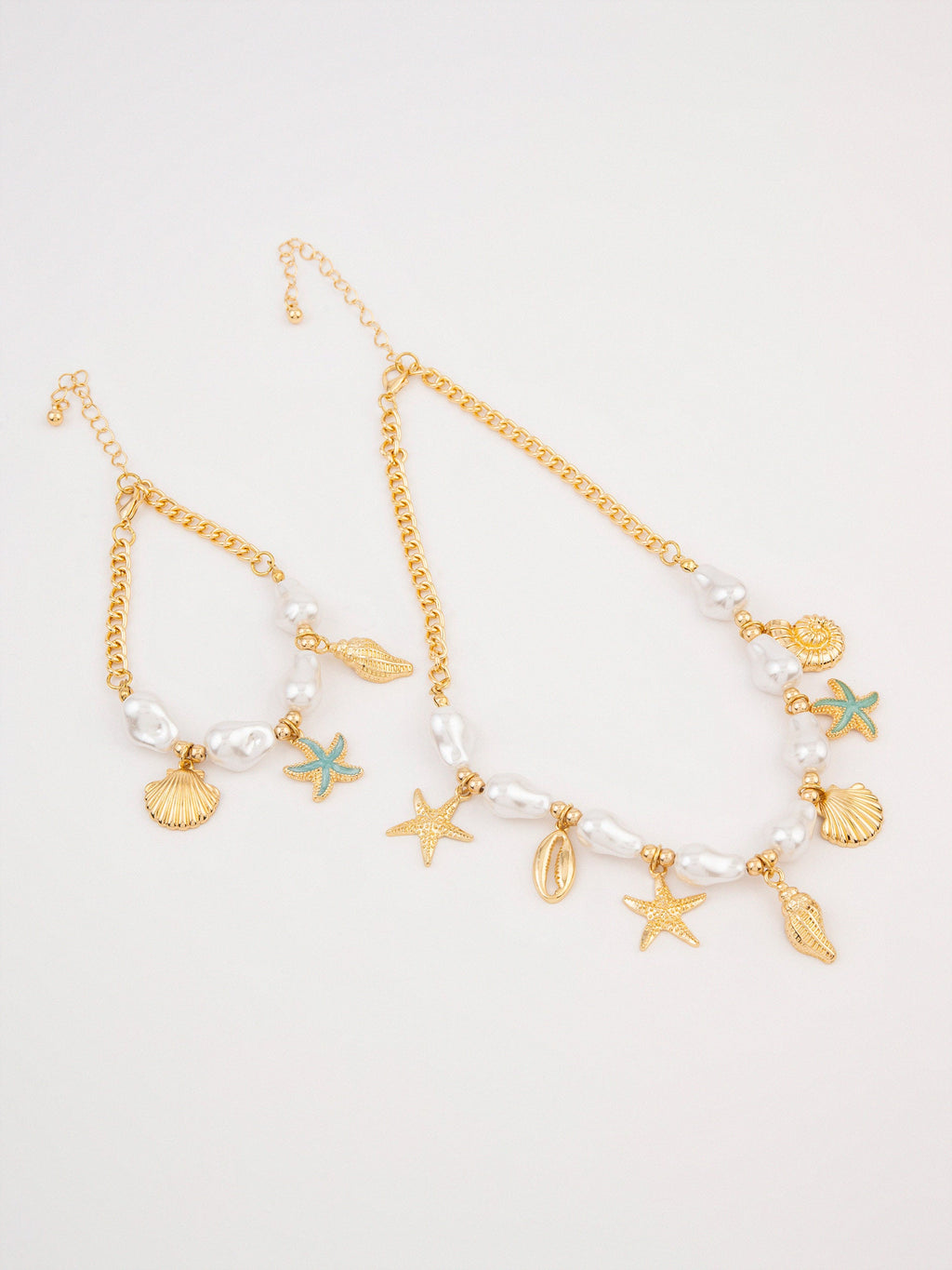 Charm Necklace Set