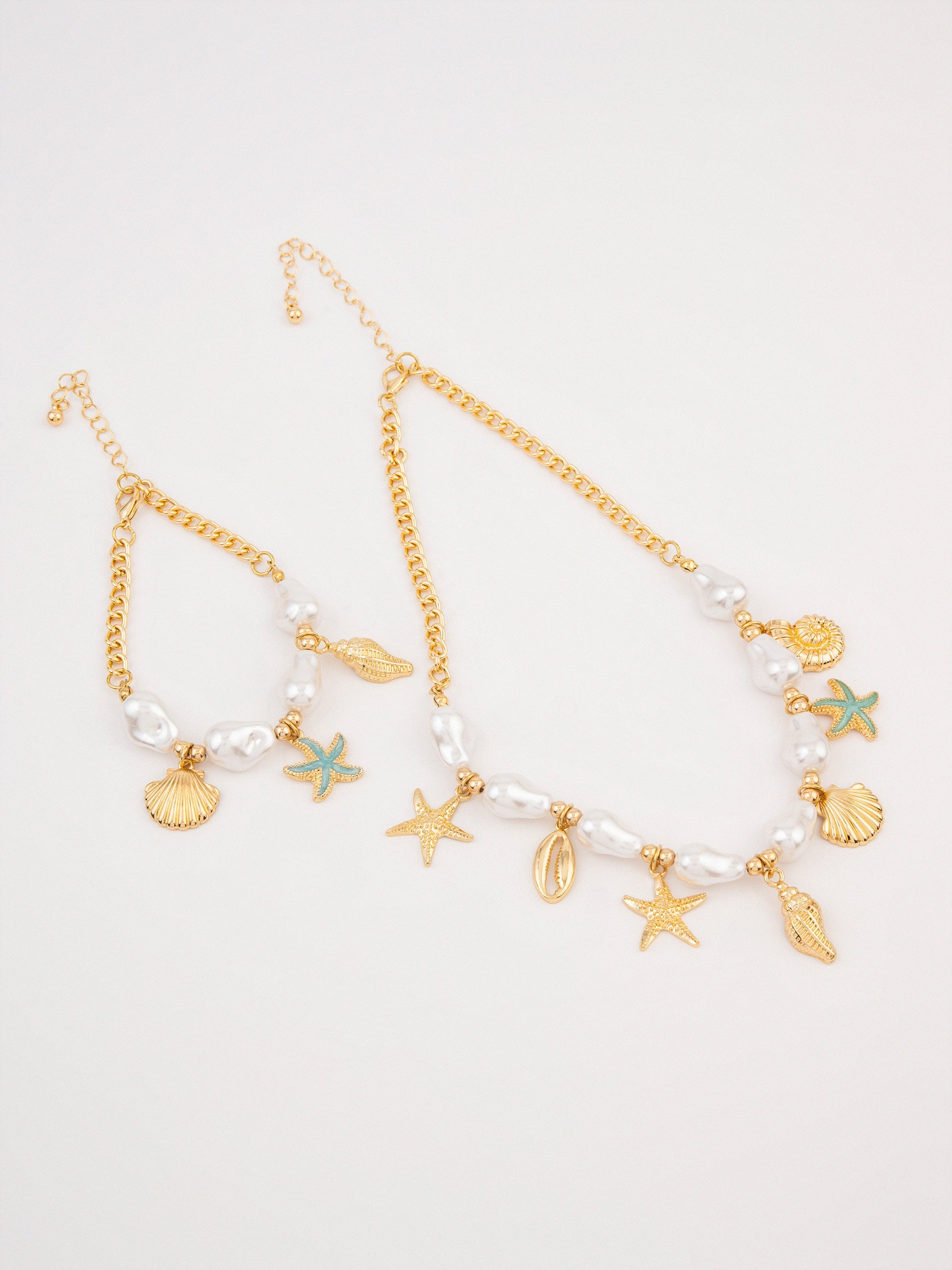 Charm Necklace Set