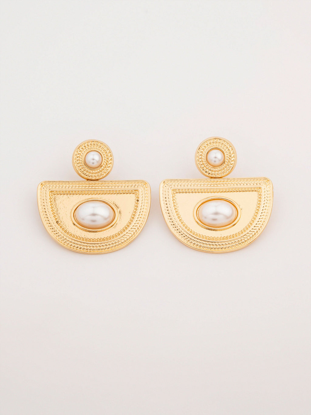 Semi-Circle Earrings