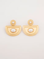 Semi-Circle Earrings