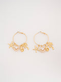Sea Charm Hoops