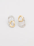 Two-tone Earrings