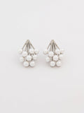 Pearl Cluster Earrings