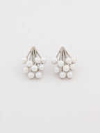 Pearl Cluster Earrings