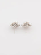 Pearl Cluster Earrings