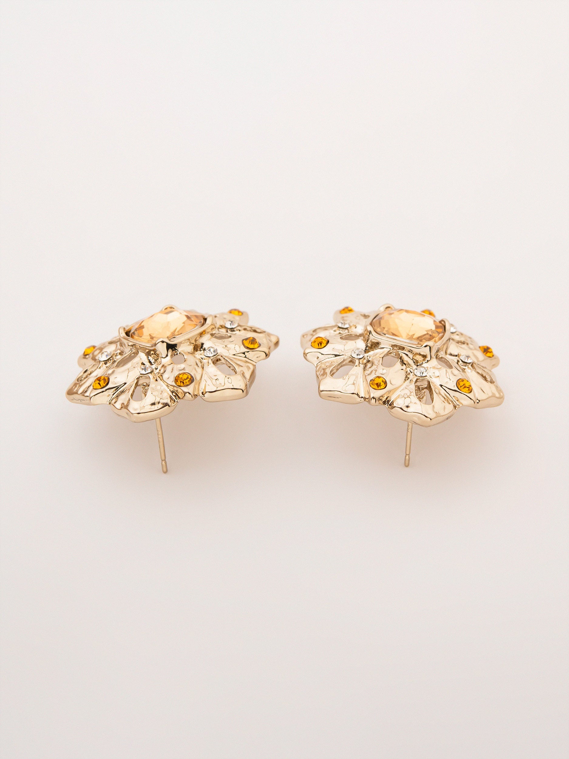 Amber Studs