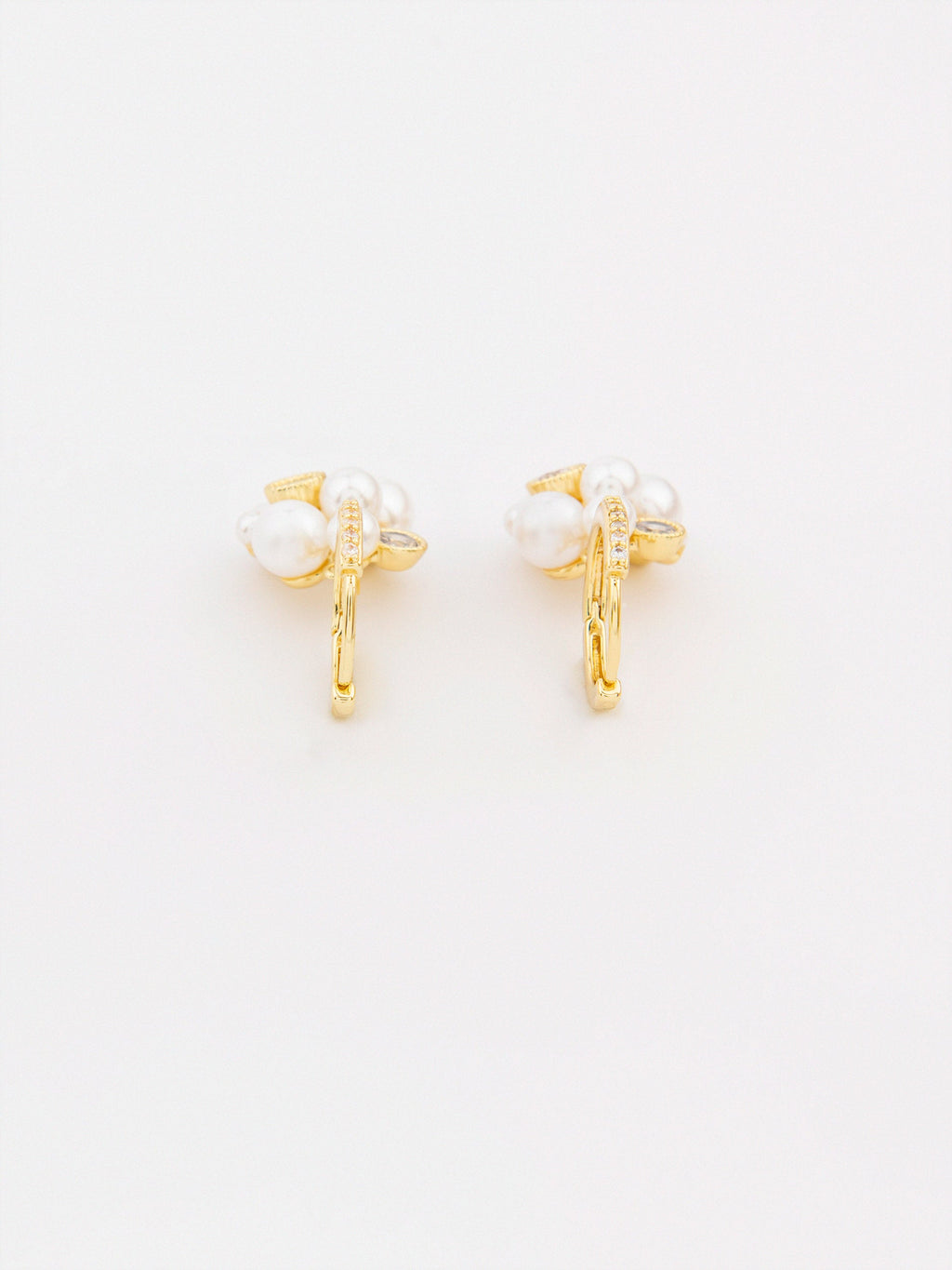 Pearl Cluster Earrings