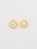 Beaded Hoops