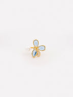 Floral Pearl Ring