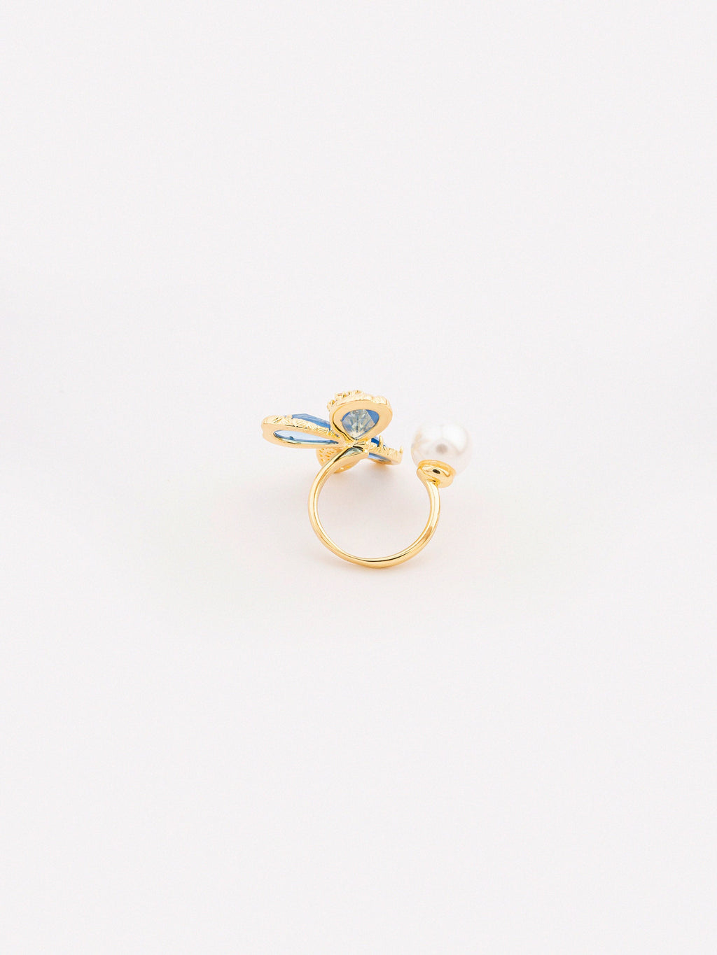 Floral Pearl Ring
