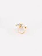 Floral Pearl Ring