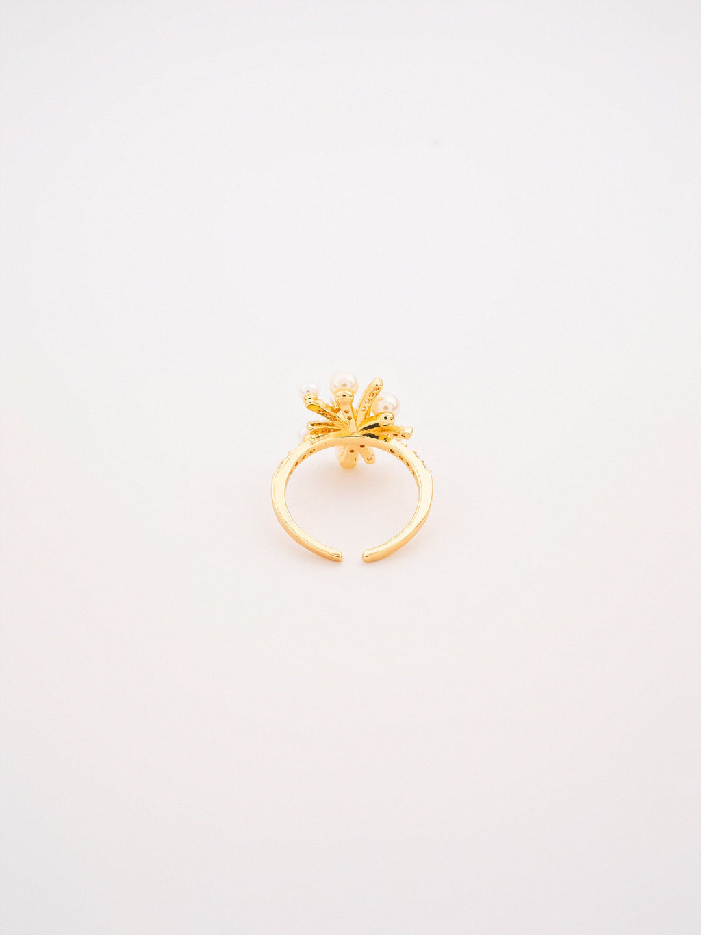 Pearl Crystal Ring
