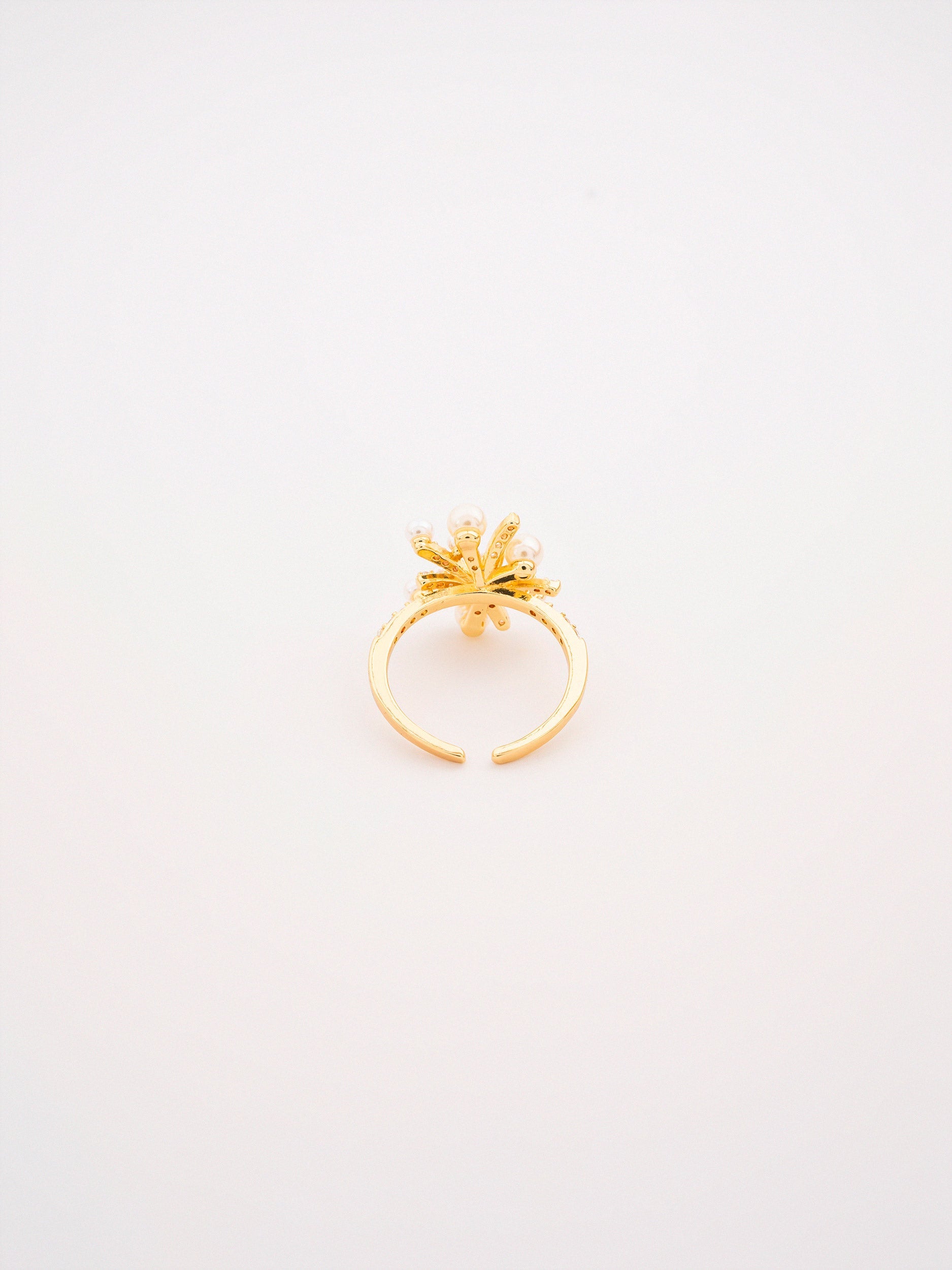 Pearl Crystal Ring