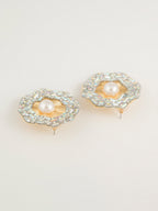 Pearl Halo Earrings