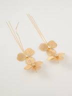 Floral Tassel Earrings