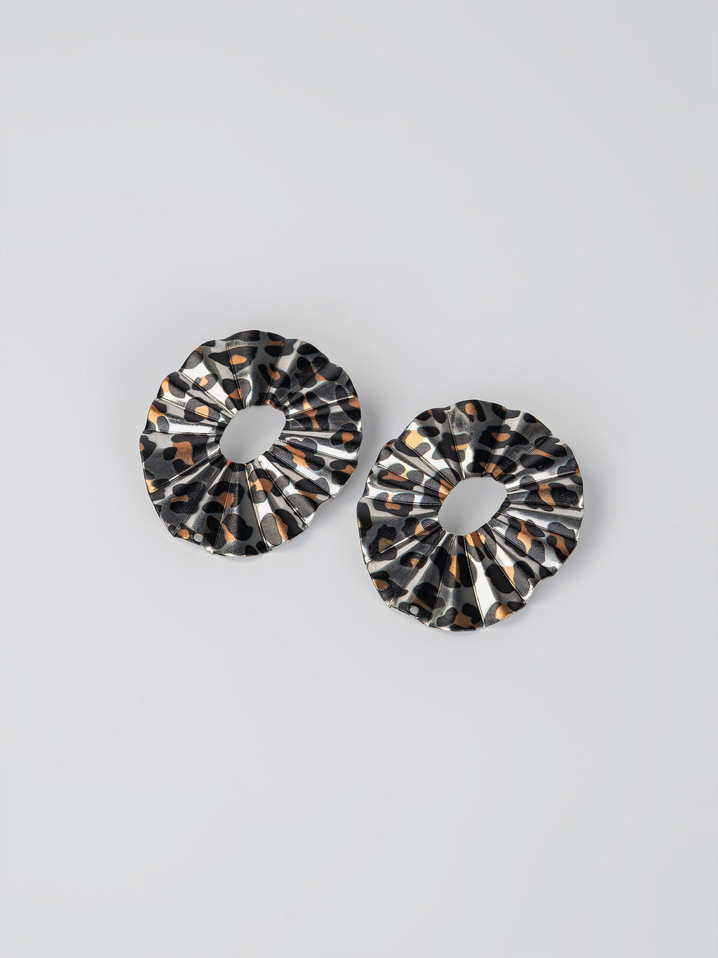Pleated Earrings