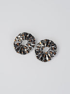 Pleated Earrings