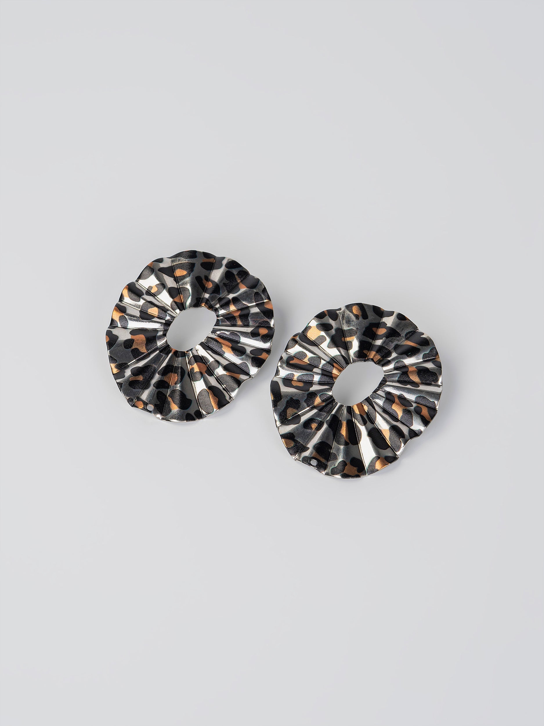 Pleated Earrings