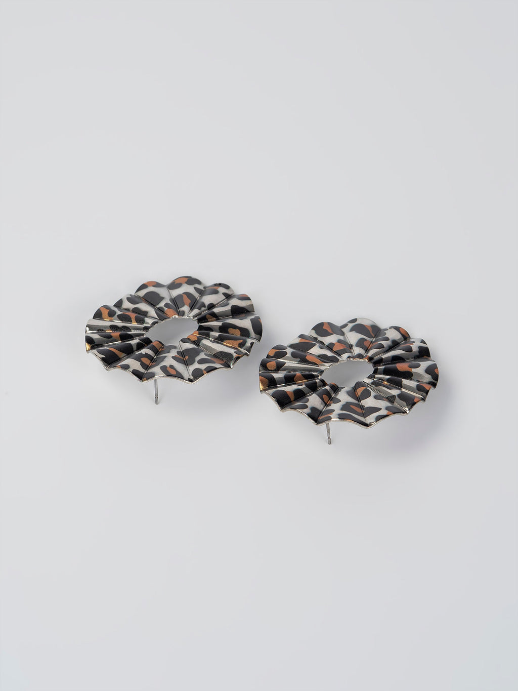 Pleated Earrings