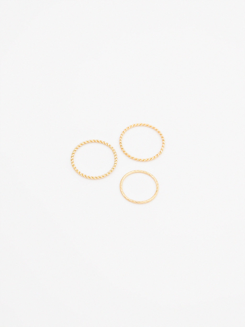 Mnimalist Ring Set