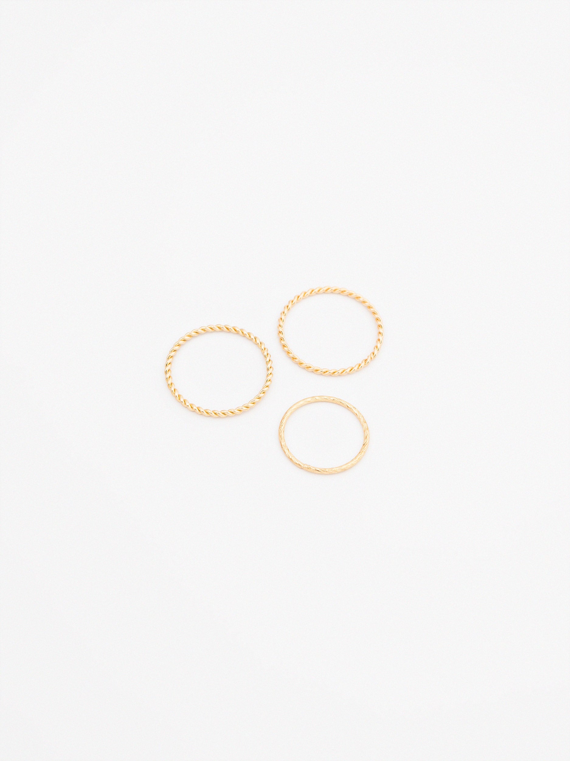 Mnimalist Ring Set