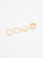 Glossy Ring Set