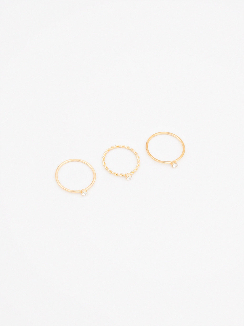 Glossy Ring Set