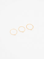 Glossy Ring Set