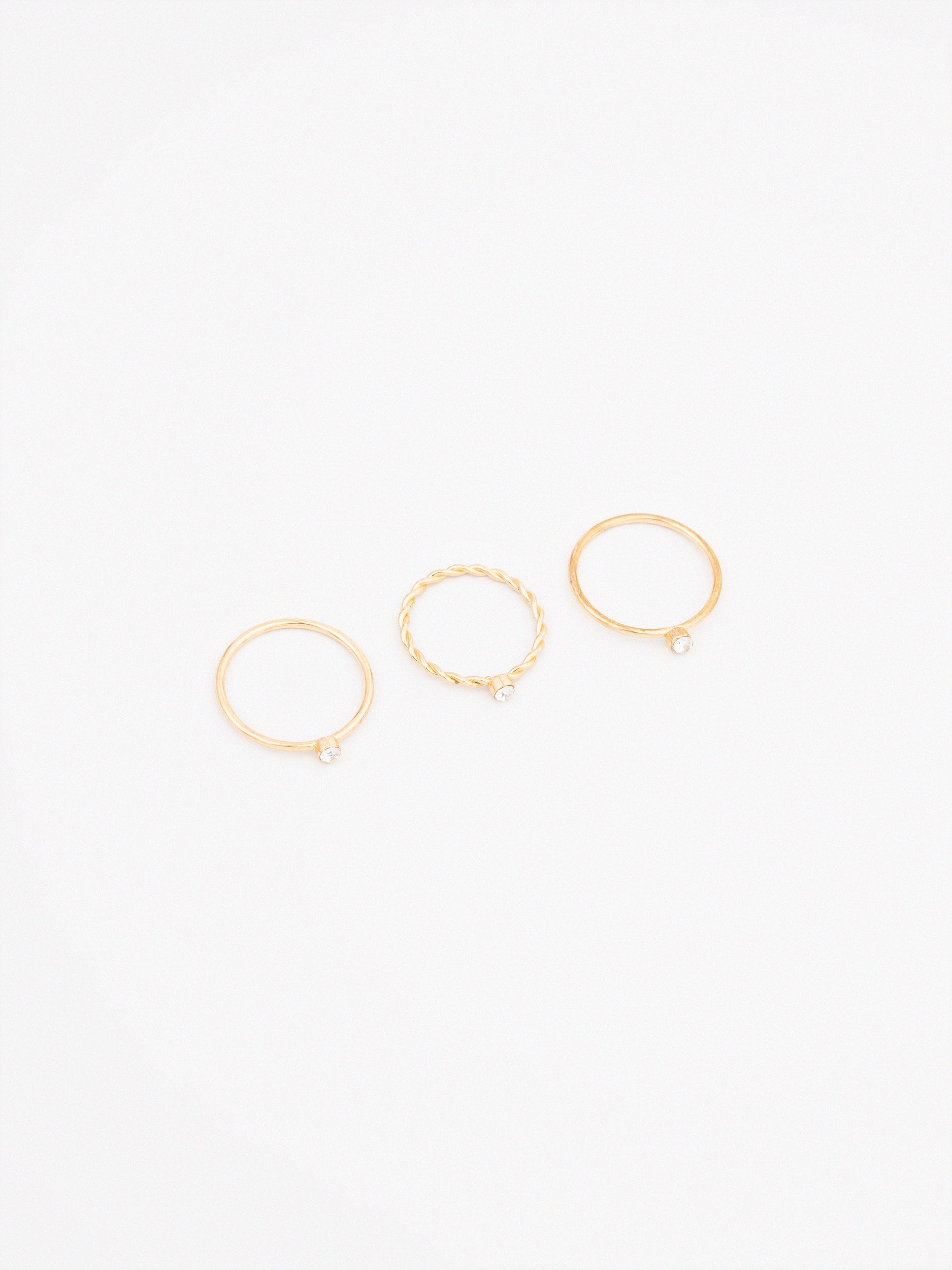 Glossy Ring Set