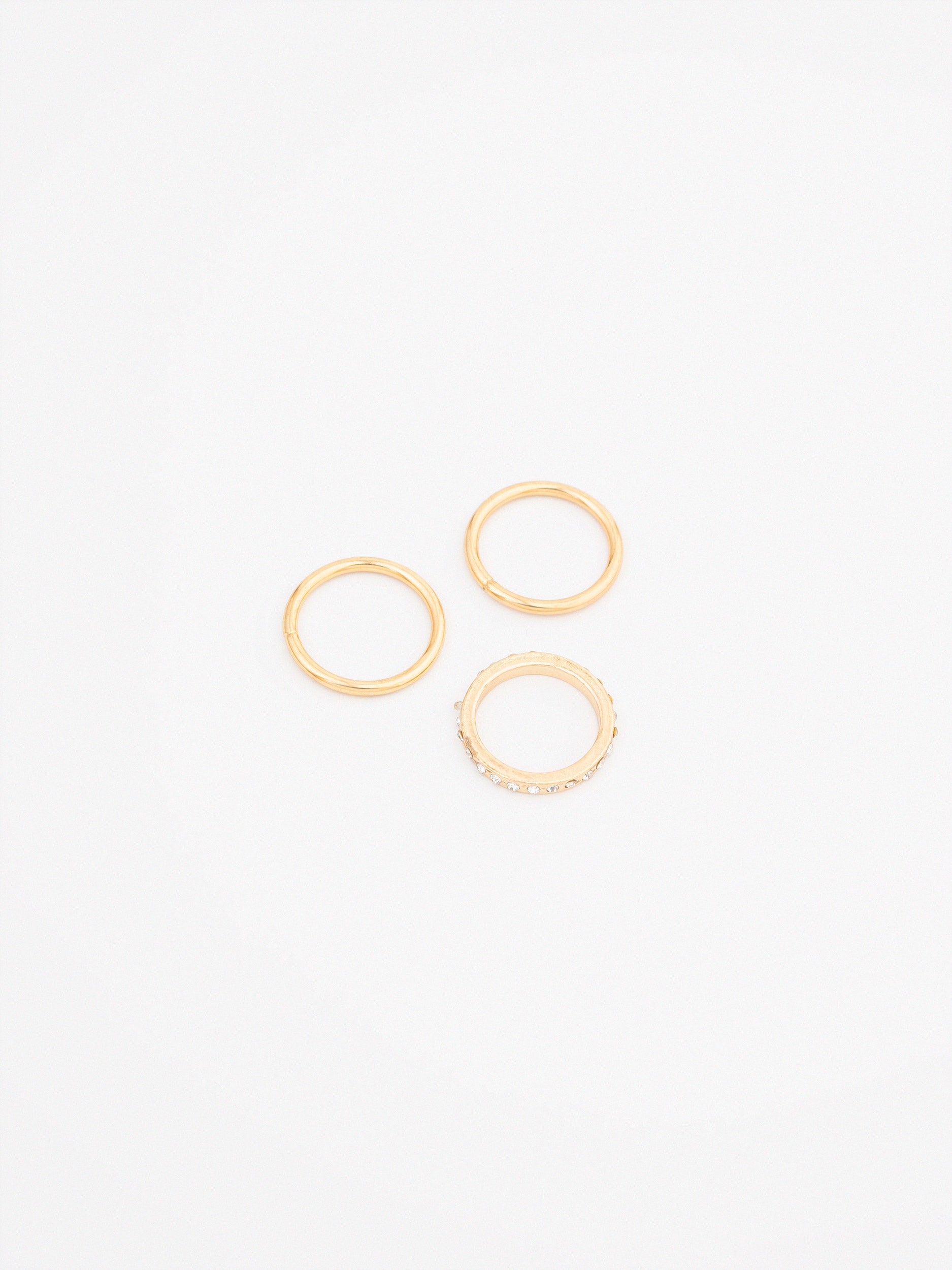 Glossy Ring Set